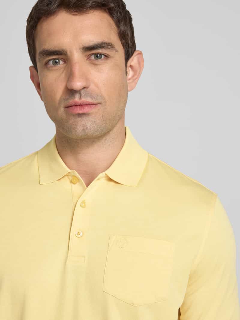 Bugatti Poloshirt met borstzak