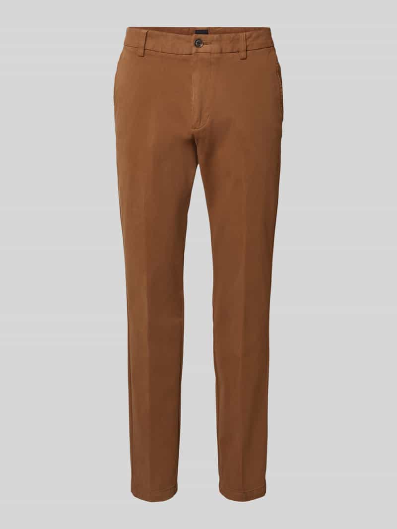 Boss Slim fit broek van elastische katoenmix model 'KAITON1'