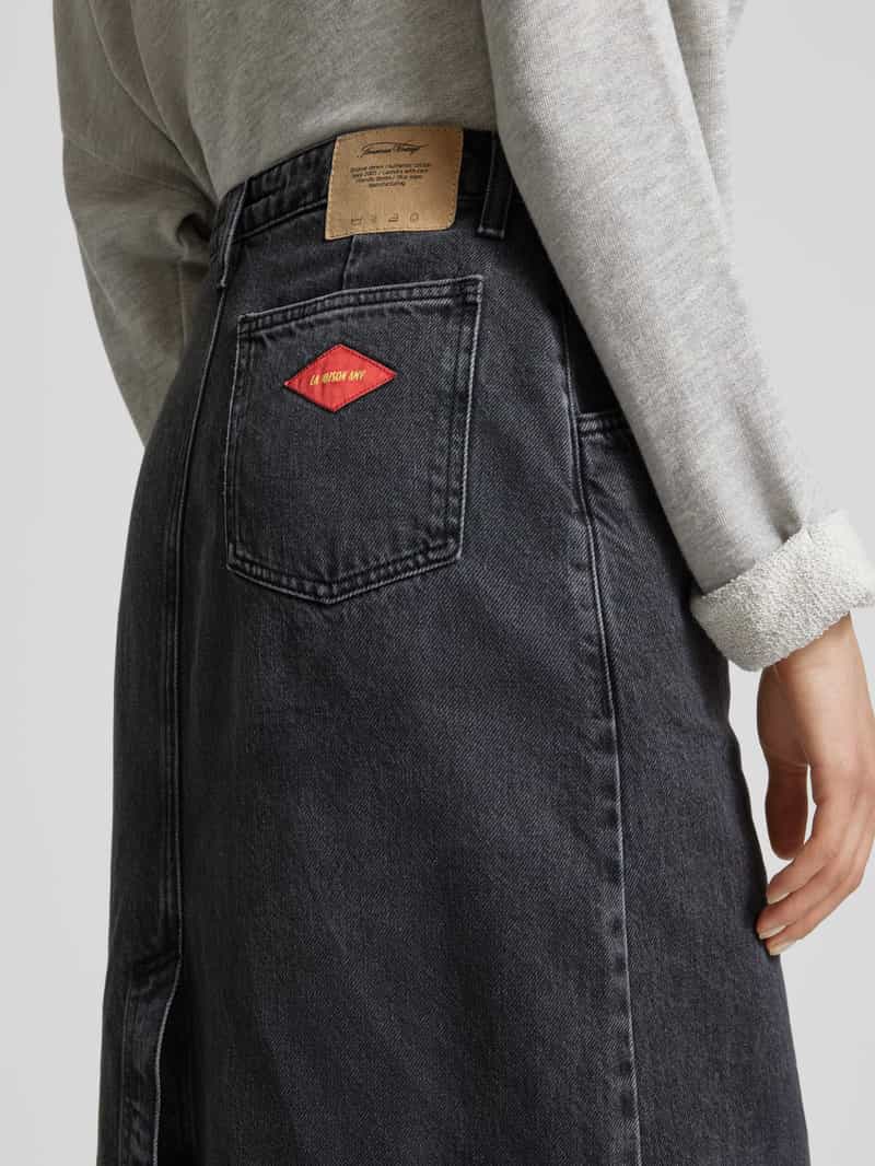 American vintage Jeansrok met Franse steekzakken model 'YOPDAY'