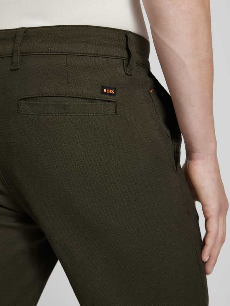 Boss Orange Tapered fit chino met steekzakken