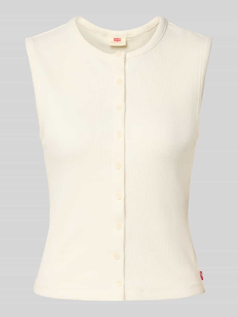 Levi's Tanktop met doorknoopsluiting