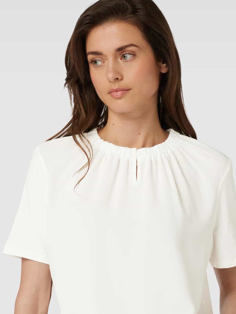 MORE & MORE T-shirt met plooien