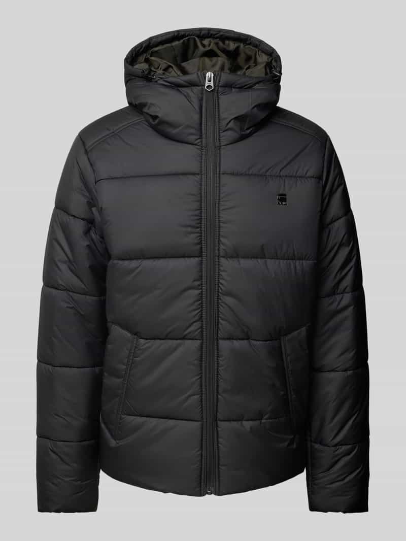 G-Star Raw Gewatteerd jack met labelapplicatie