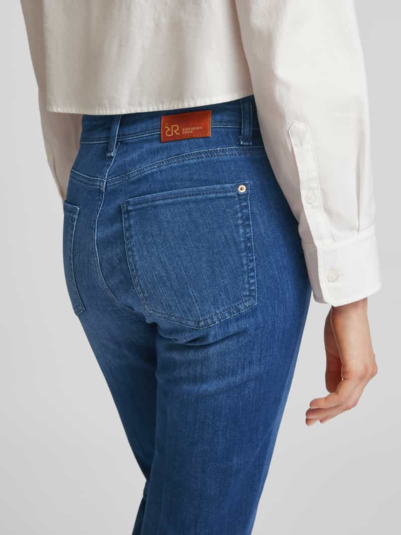 RAFFAELLO ROSSI Jeans met verkorte pasvorm