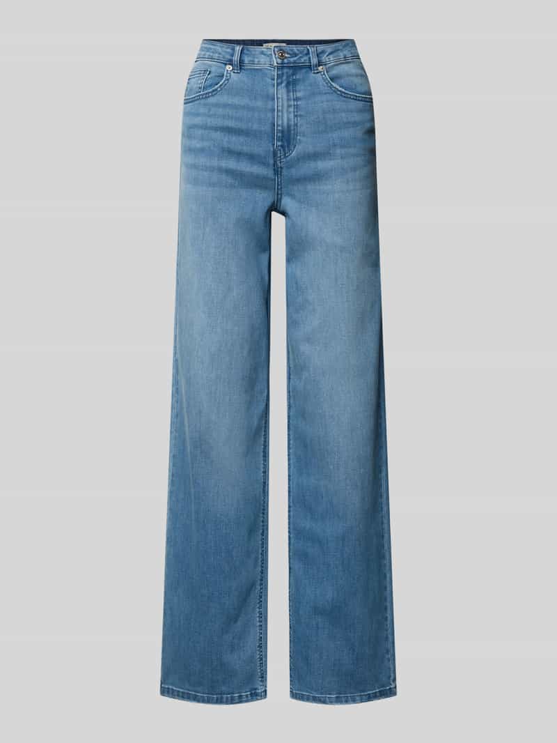 Only Wide leg jeans van katoenmix model 'JUICY-WAUW'