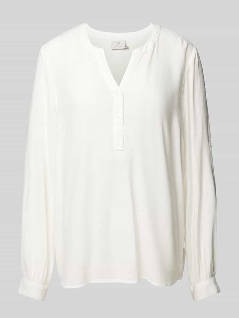 Kaffe Blouse met korte knoopsluiting model 'milia'