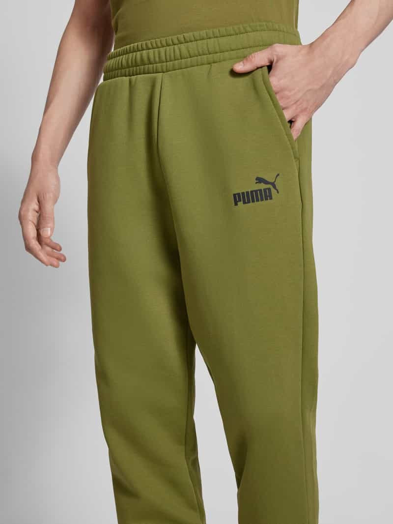 PUMA PERFORMANCE Regular fit sweatpants met labelprint