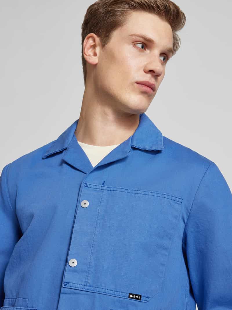 G-Star Raw Overhemdjack met labeldetail model 'Marseille'