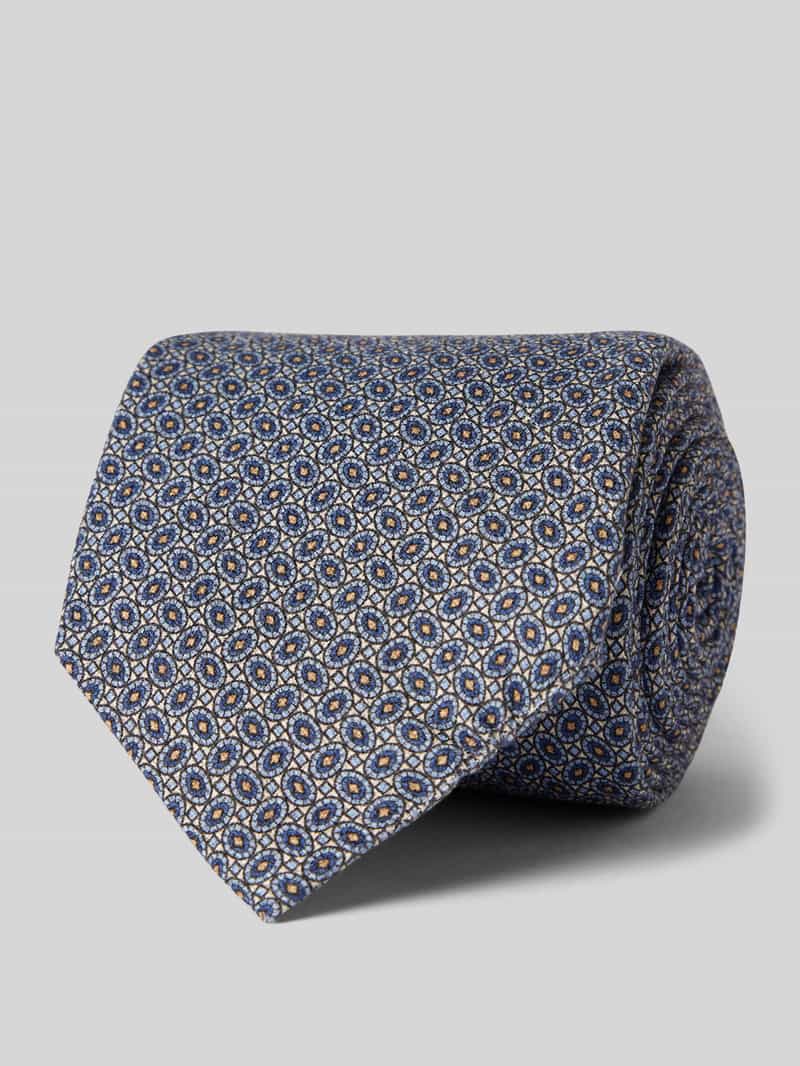Profuomo Stropdas met labeldetail