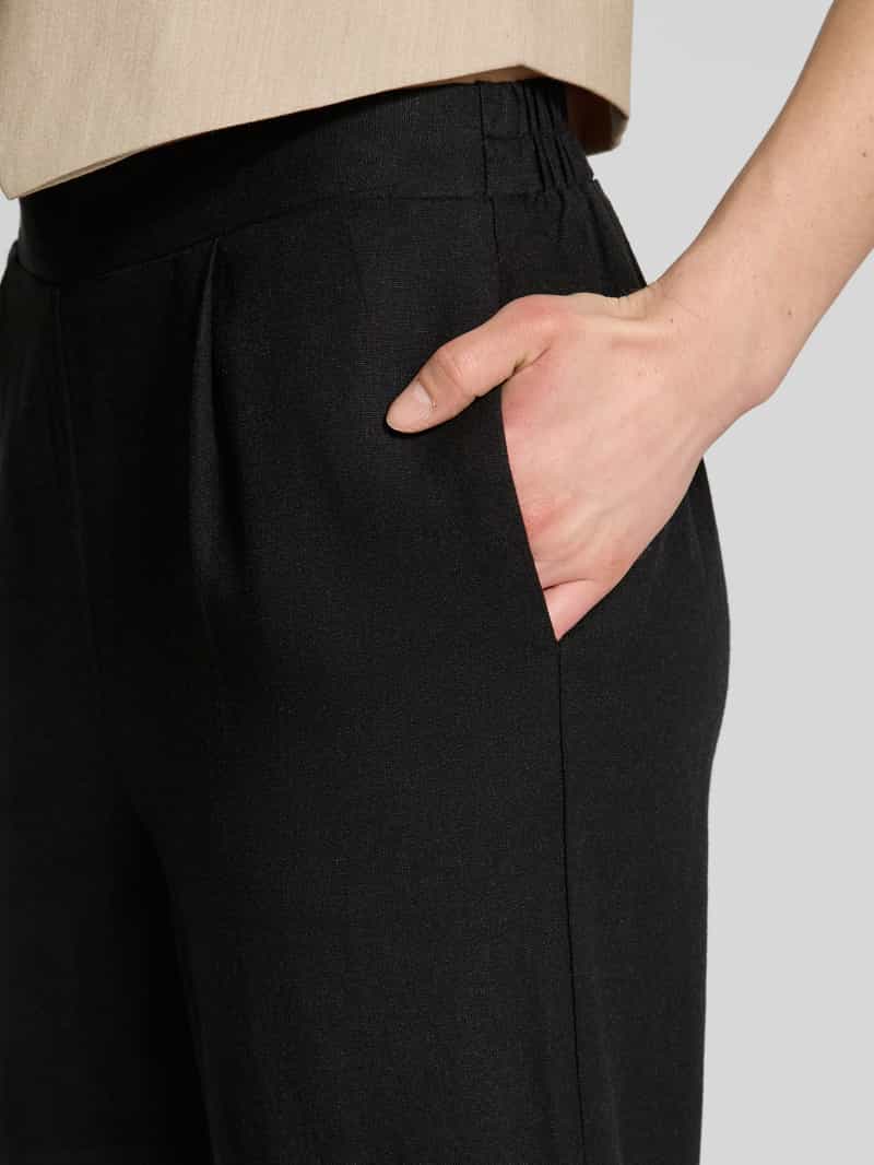 Vero Moda Loose fit culotte van een mix van viscose en linnen model 'MYMILO'