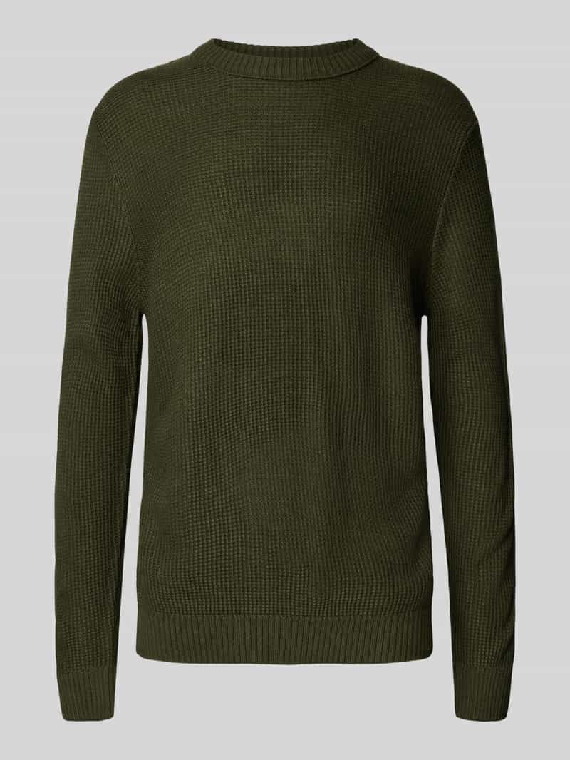 jack & jones Gebreide pullover met ronde hals model 'ROY'