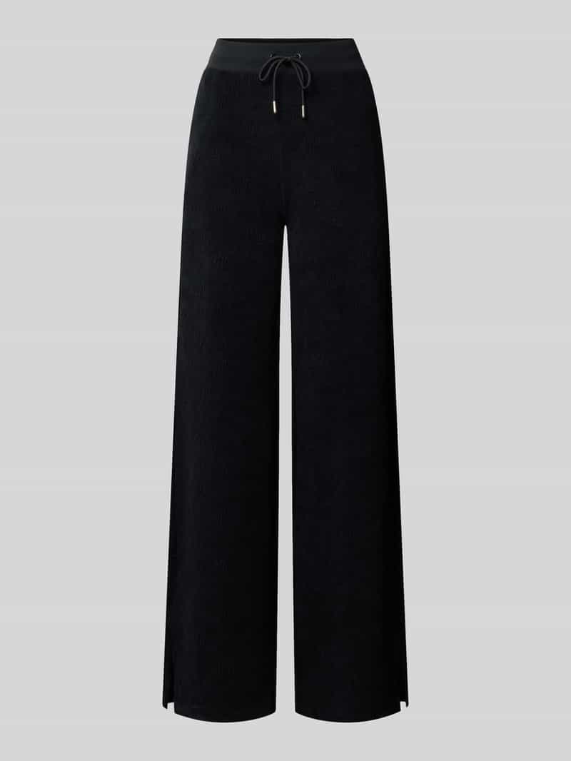 GUESS Activewear wide leg sweatpants met logomotief model 'LAUDOMIA'