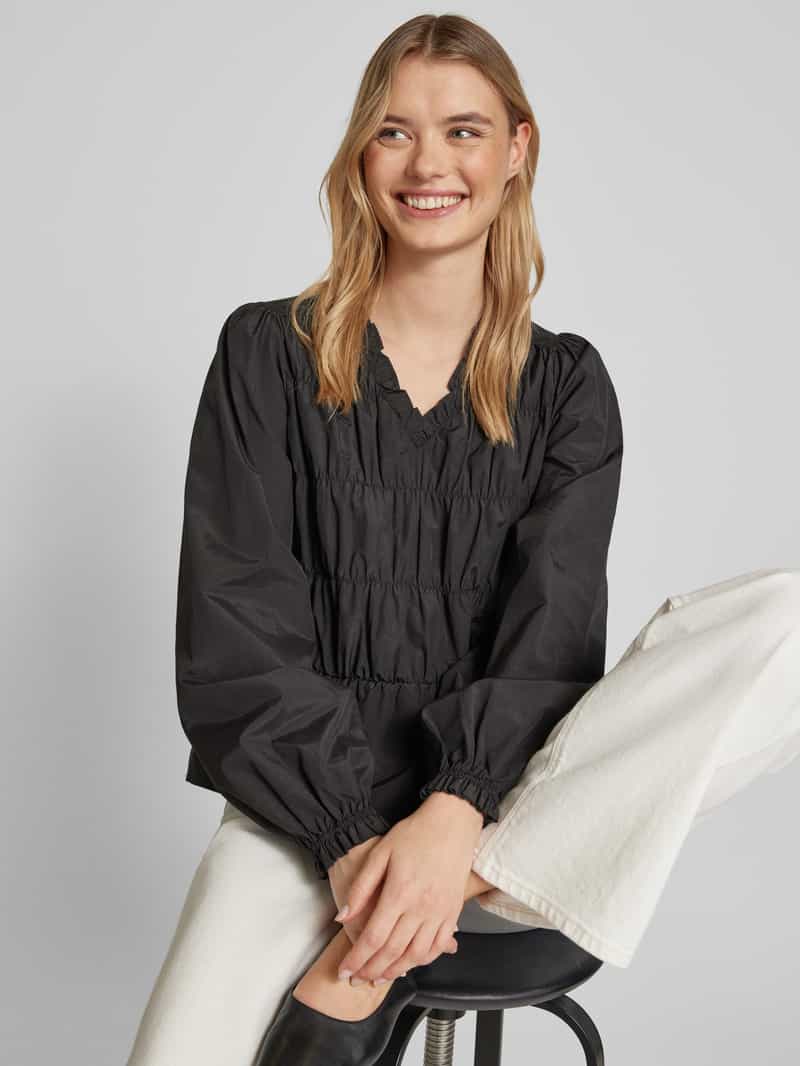 Soyaconcept Regular fit blouse met V-hals model 'NETTI'