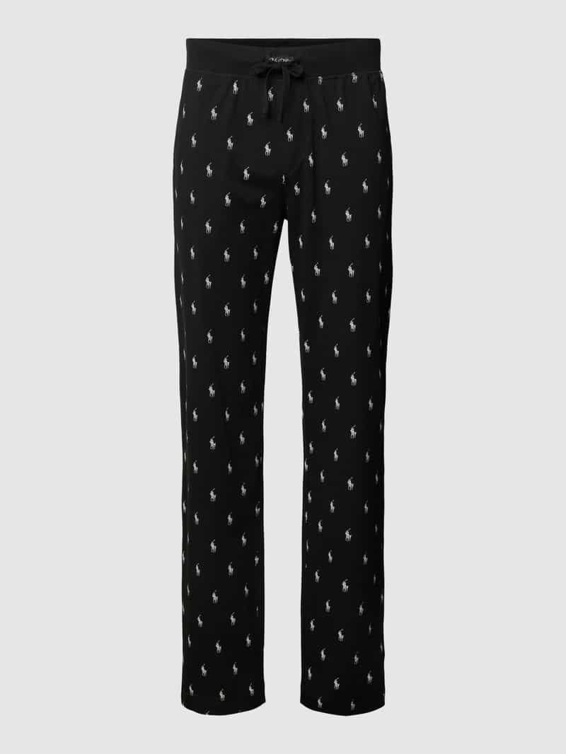 Sweatpants met all-over print, model 'LIQUID' Polo Ralph Lauren Underwear
