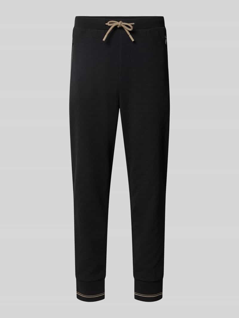 BOSS Green Regular fit sweatbroek van katoenmix model 'JT_Revival Hover'
