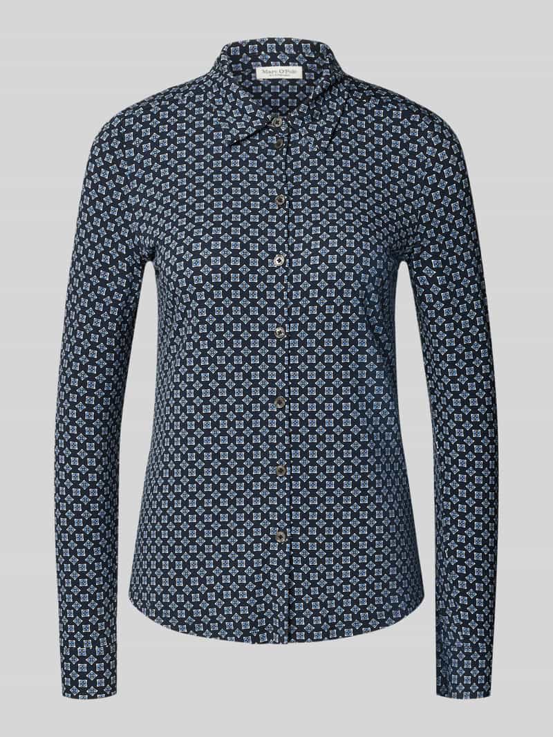Marc O'Polo Regular fit overhemdblouse van viscosemix