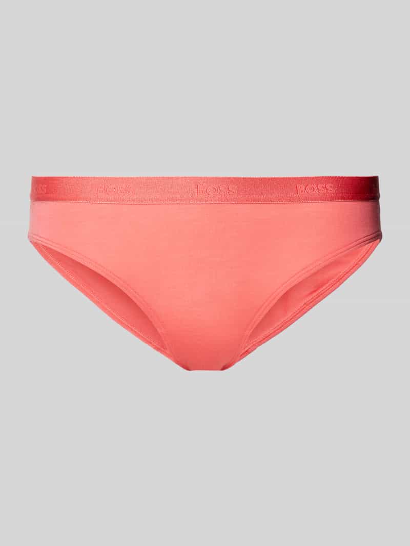 Boss Slip met elastische band met label