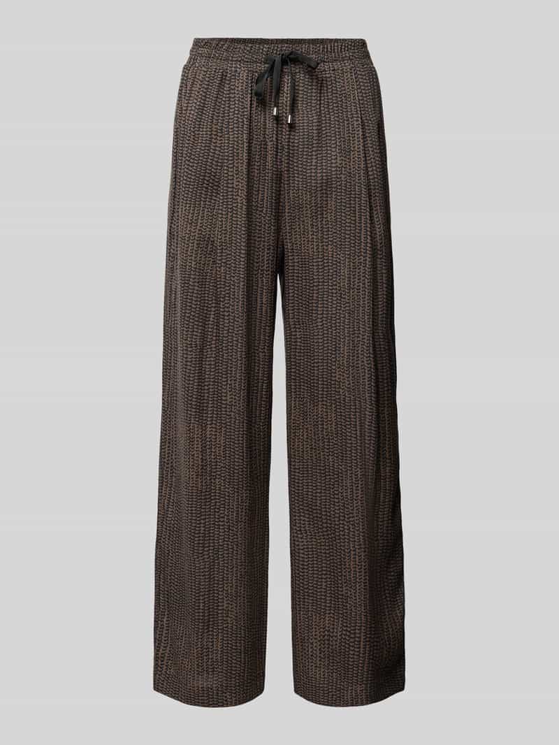 Opus Stoffen broek met verkorte pasvorm model 'MAHOLA'