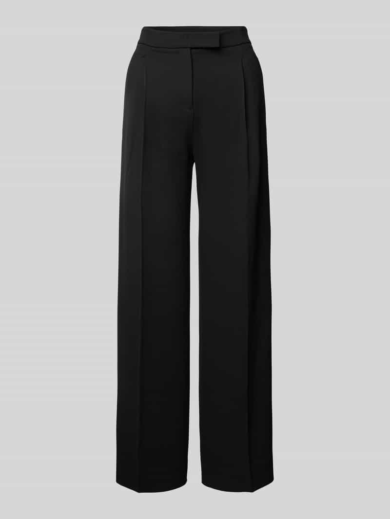 Calvin Klein Womenswear Wide leg pantalon met bandplooien