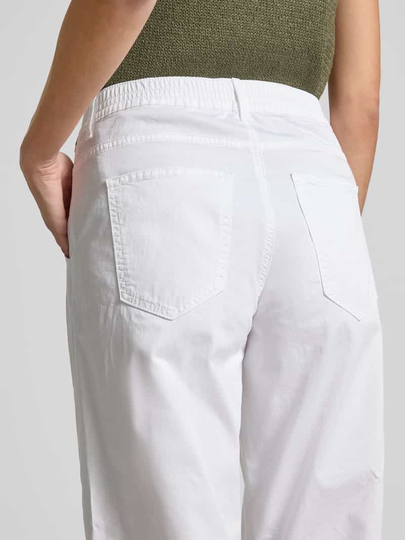 BRAX Flared stoffen broek met verkort model 'STYLE.MAINE'