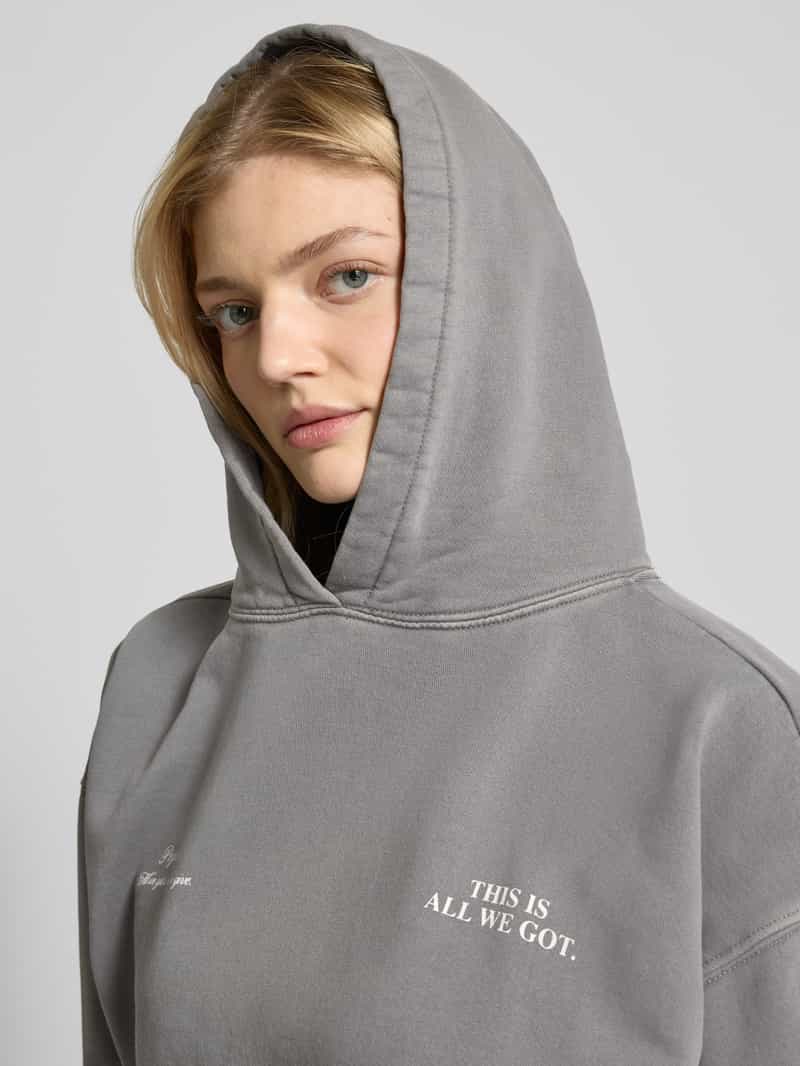 Pegador Oversized hoodie met labelprint model 'LENA'