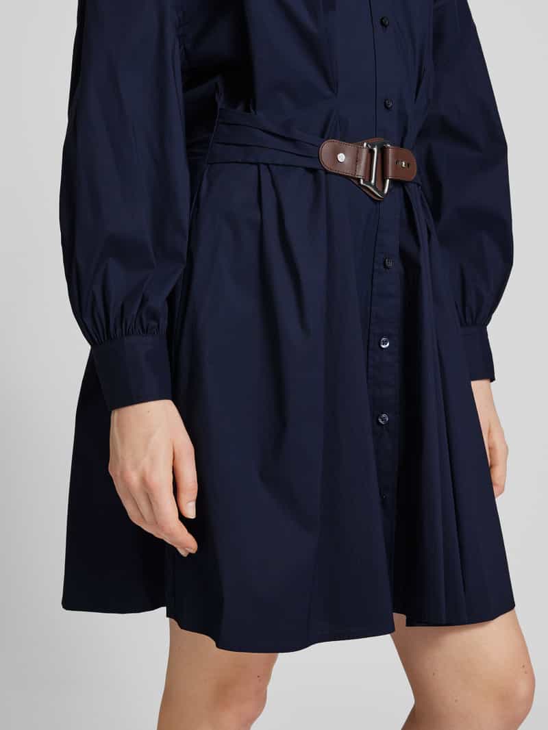 Lauren Ralph Lauren Overhemdjurk met riem model 'AZMERA'