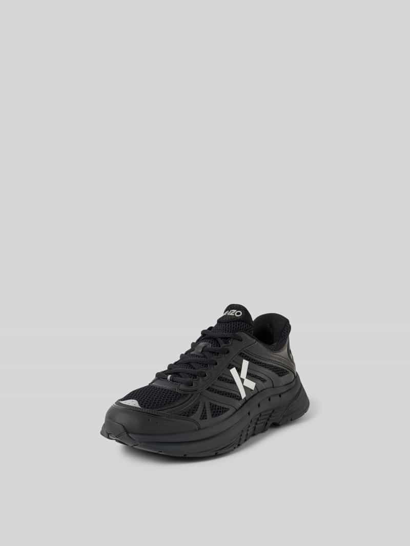 Sneakers met vetersluiting