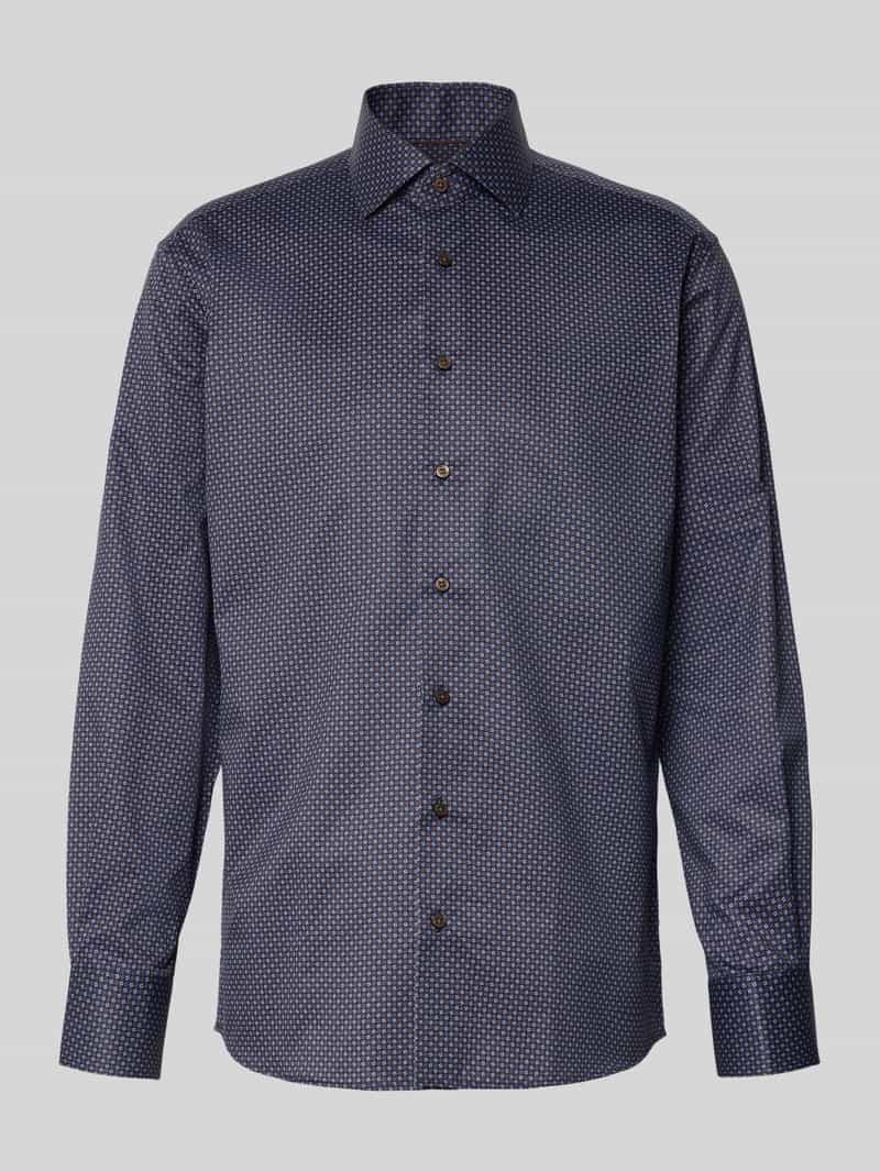 Eterna Modern fit zakelijk overhemd met kentkraag