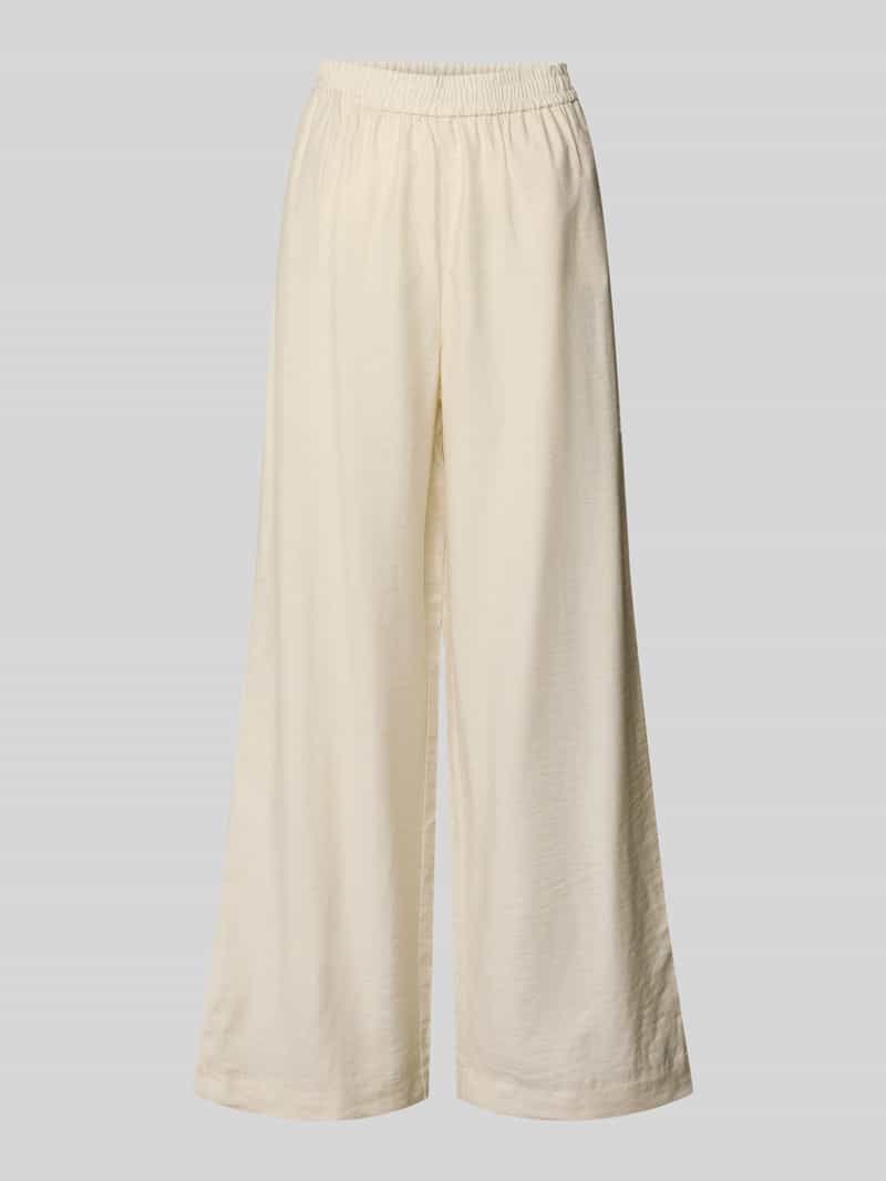 MSCH Copenhagen High waist stoffen broek met elastische band model 'Disa'