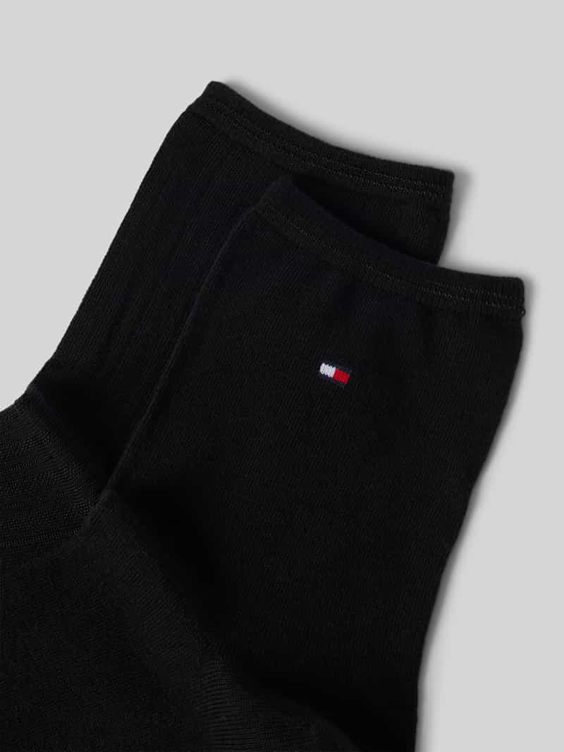 Tommy Hilfiger Sokken met elastische boordjes in een set van 2 paar