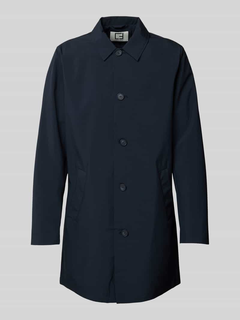 casual friday Shaped fit jack met strookzakken opzij