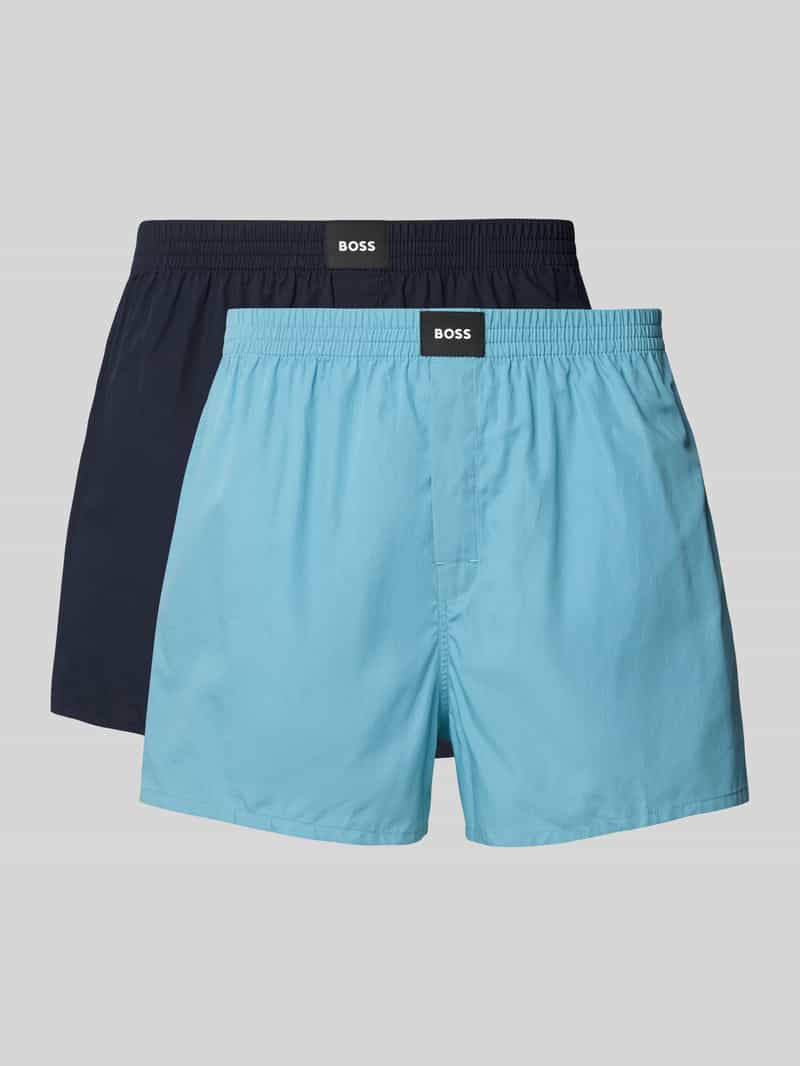 Boss Regular fit boxershort van premium kwaliteit in een set van 2 stuks