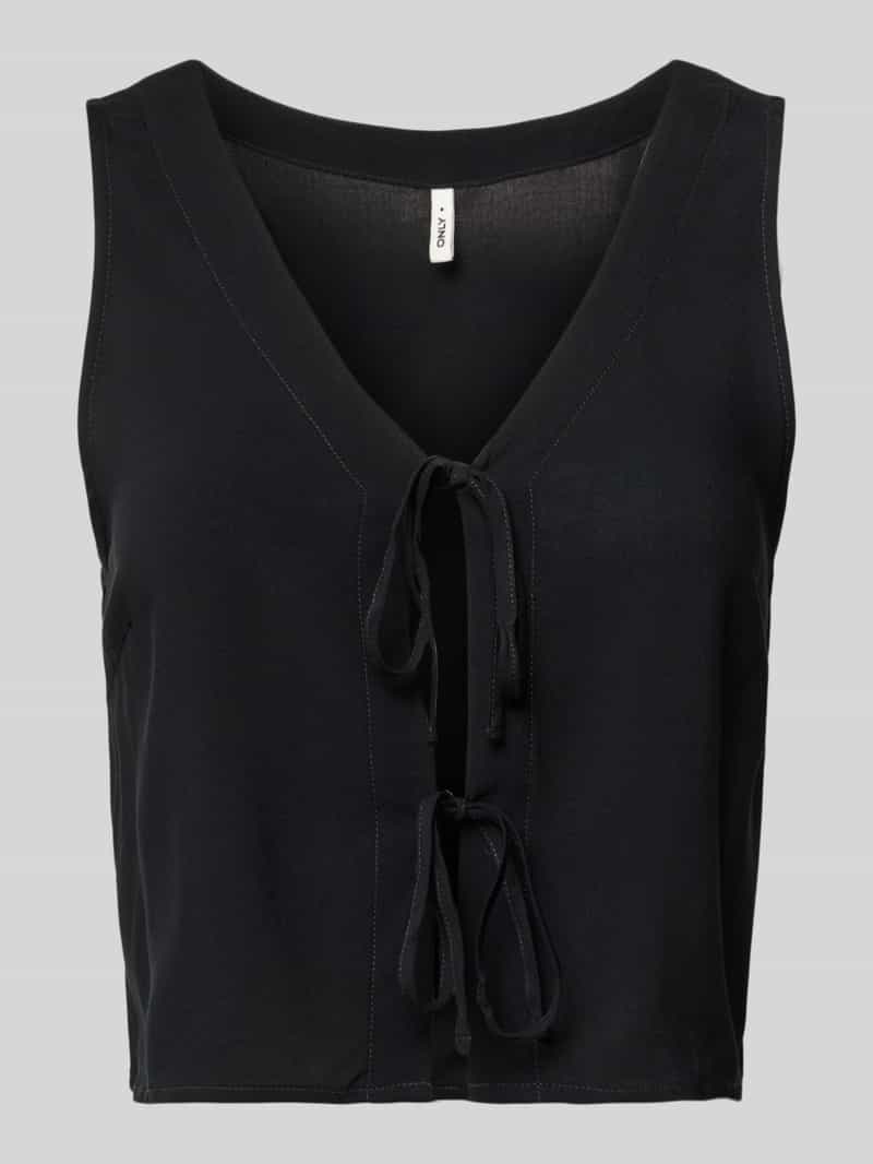 Only Relaxed fit blousetop van pure viscose model 'NOVA LIFE'