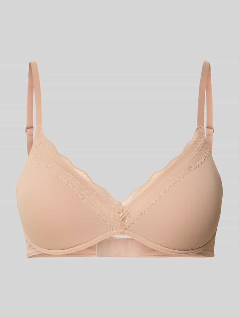 Slim fit push-up bh met kant model 'Go Blush'