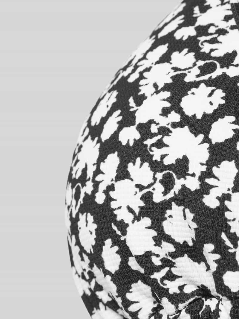 Marc O'Polo Triangelbikinitop met bloemenmotief