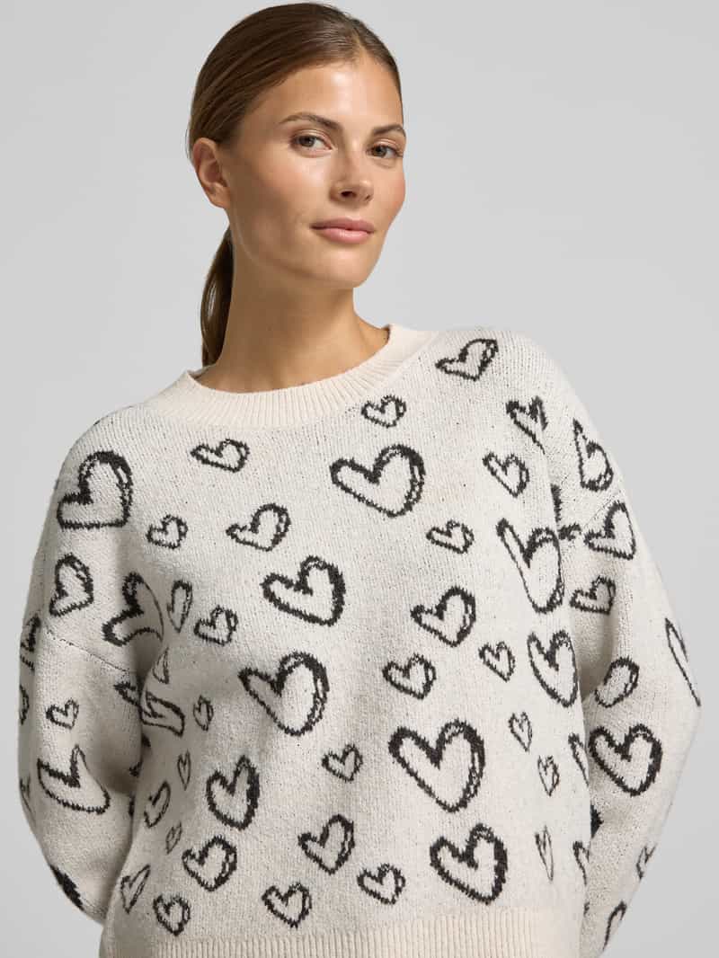 Vero Moda Pullover met ronde hals ecru, foto 4