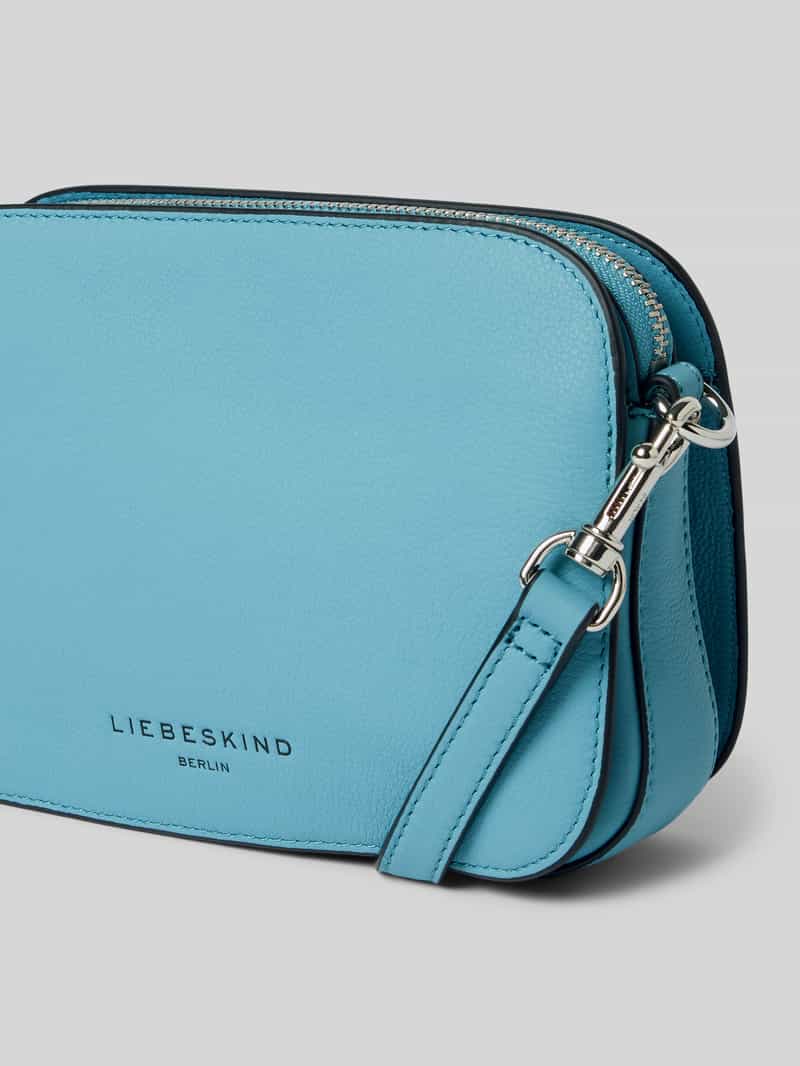 liebeskind berlin Lederen handtas met labelprint model 'Luka Harris'