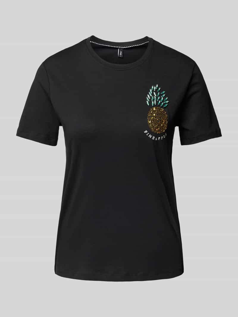 Only Regular fit T-shirt van puur katoen model 'KITA'