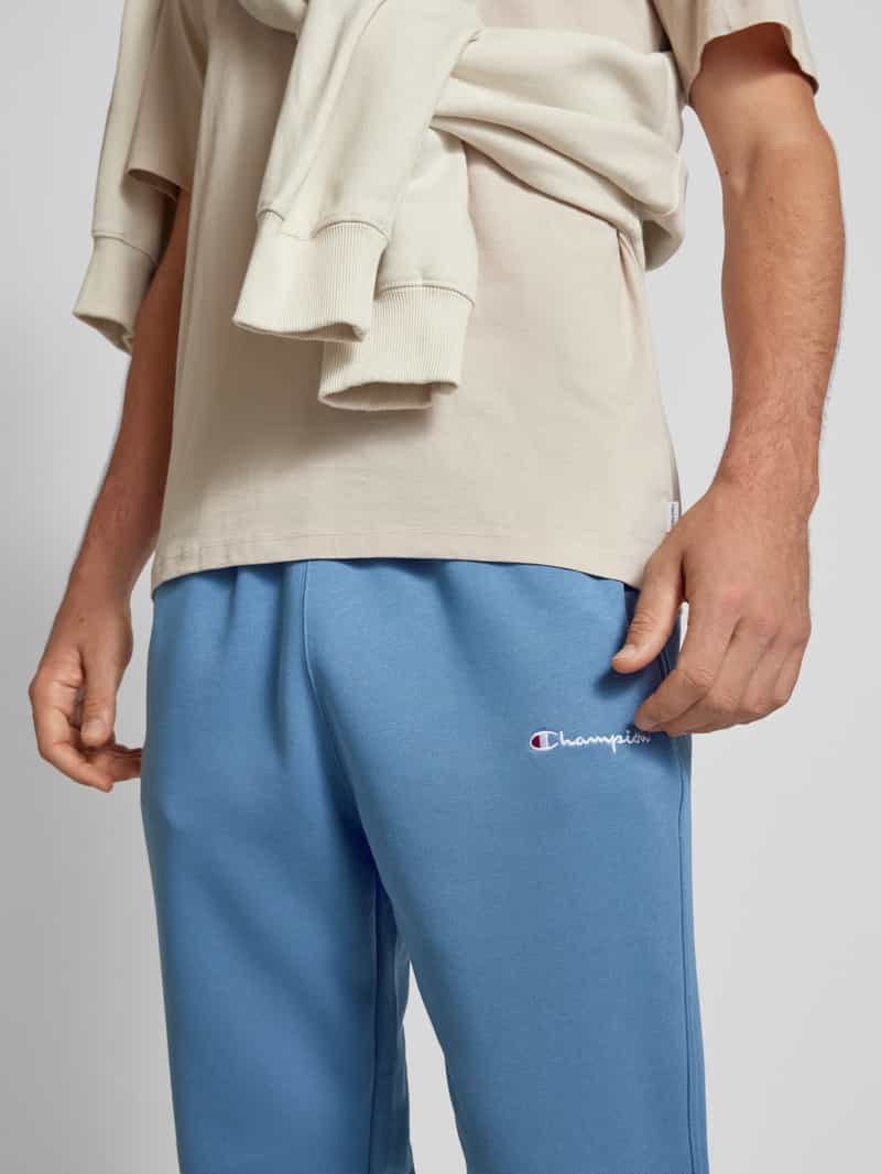 Champion Regular fit sweatpants met labelstitching model 'ELASTIC CUFF'