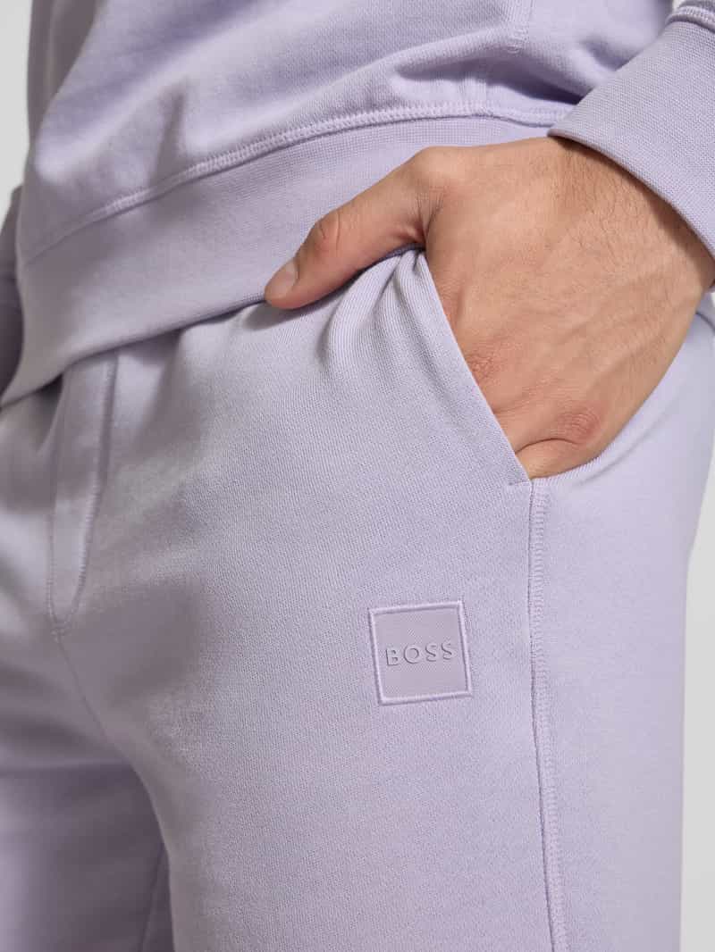 Boss Orange Sweatshorts met steekzakken model 'Sewalk'
