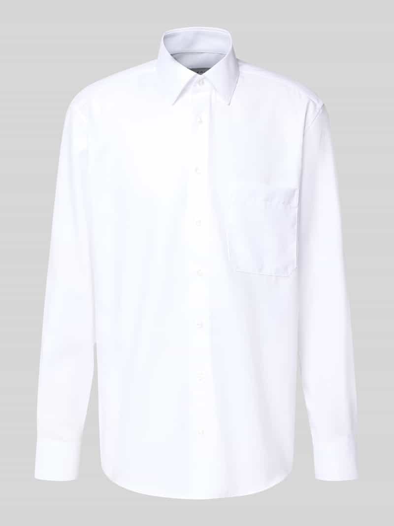 Eterna Comfort fit zakelijk overhemd met knoopsluiting