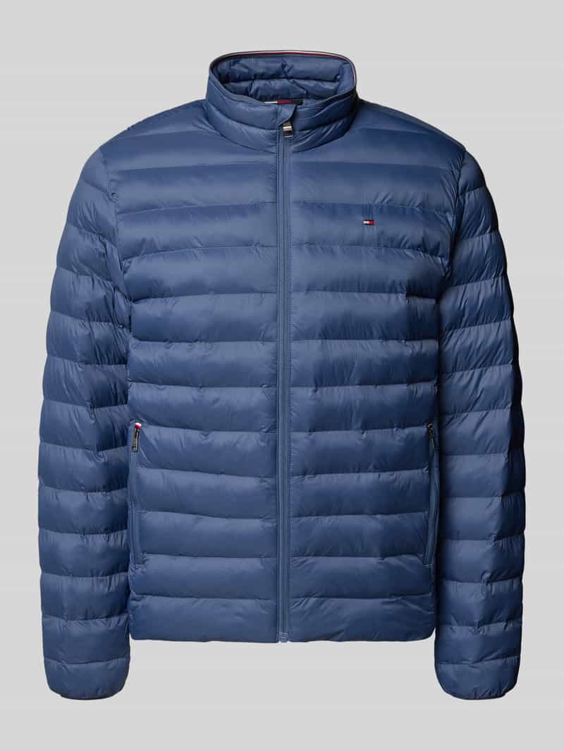 Tommy Hilfiger Regular fit gewatteerd jack met logostitching