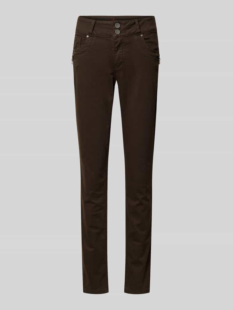 Buena Vista Korte broek met steekzakken model 'TUMMYLESS Z CROPPED'
