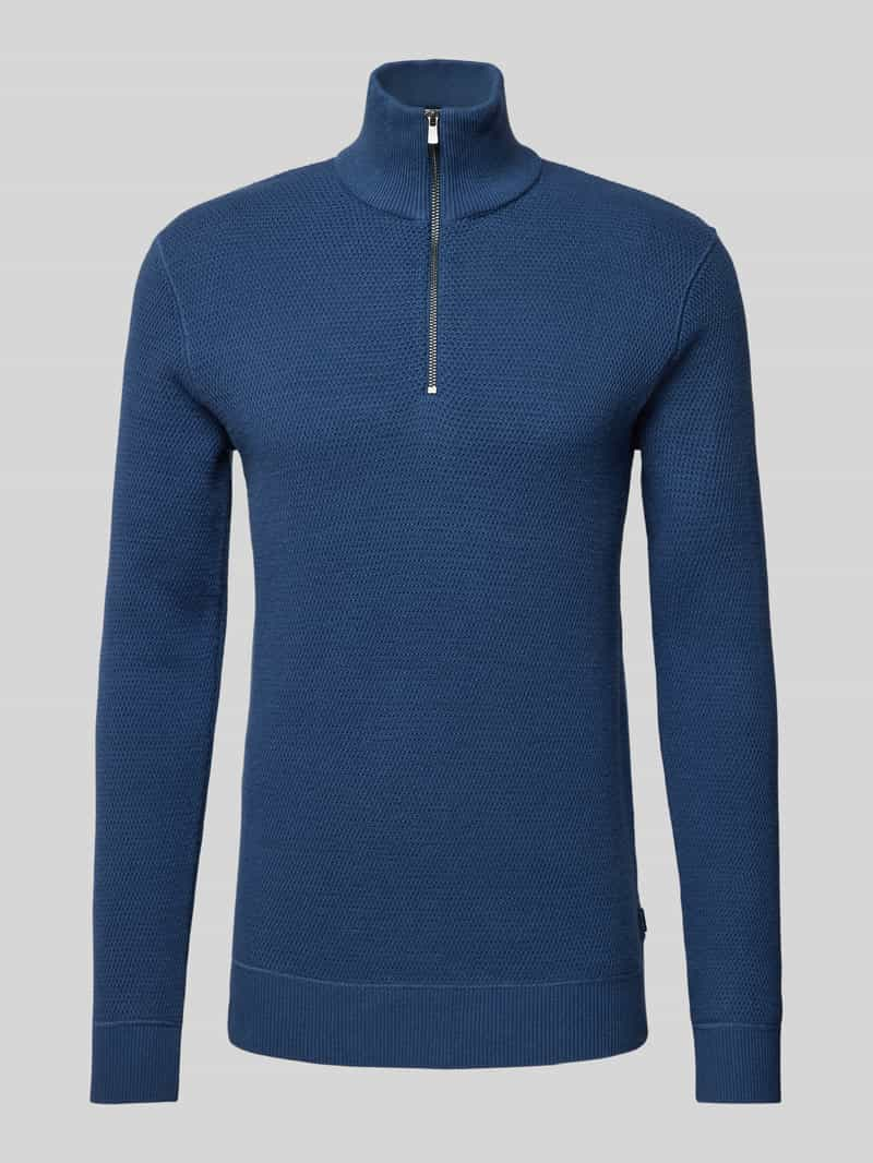 Jack & Jones Premium Gebreide pullover met opstaande kraag, model 'BLUCHRISTER'