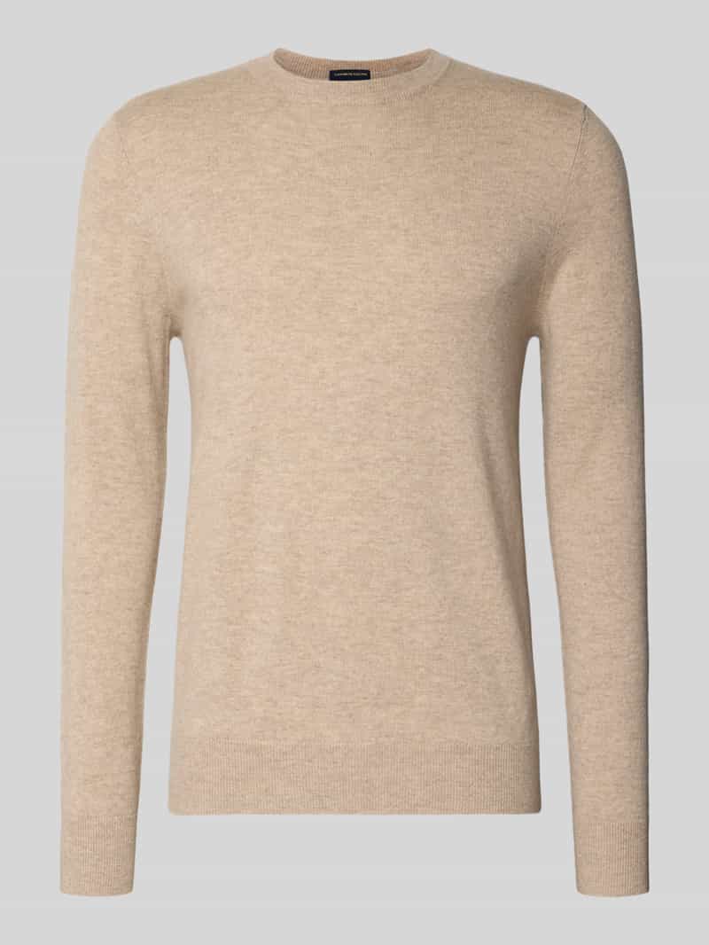 Gebreide pullover van een mix van wol en kasjmier