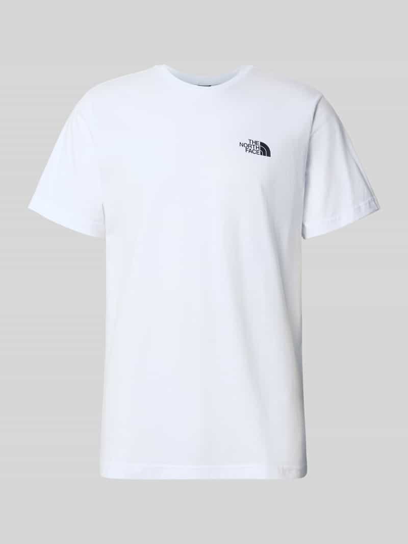 The North Face T-shirt met logo en ronde hals