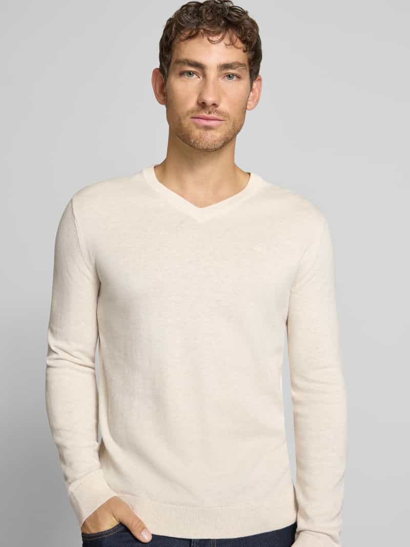 Tom Tailor Regular fit pullover van puur katoen