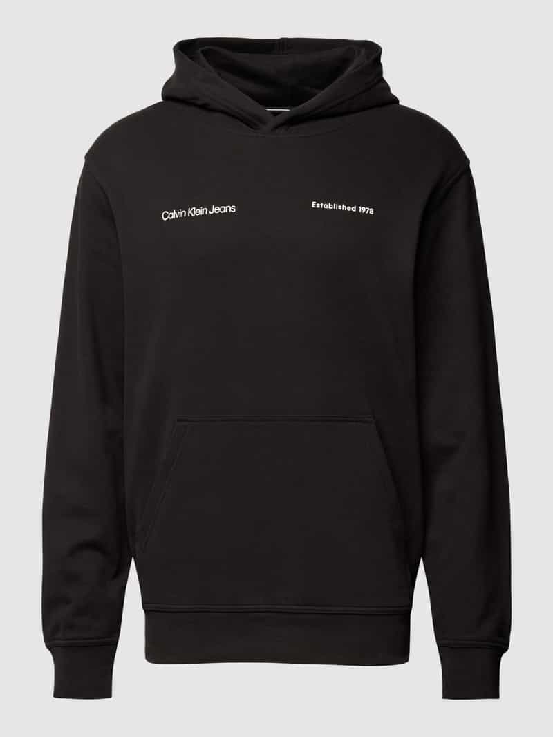 Calvin Klein Jeans Hoodie met labelprint