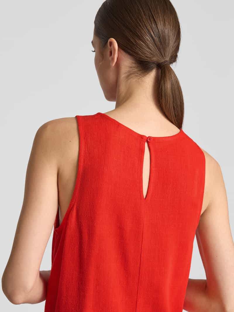 Jake*s Casual Korte top met ronde hals