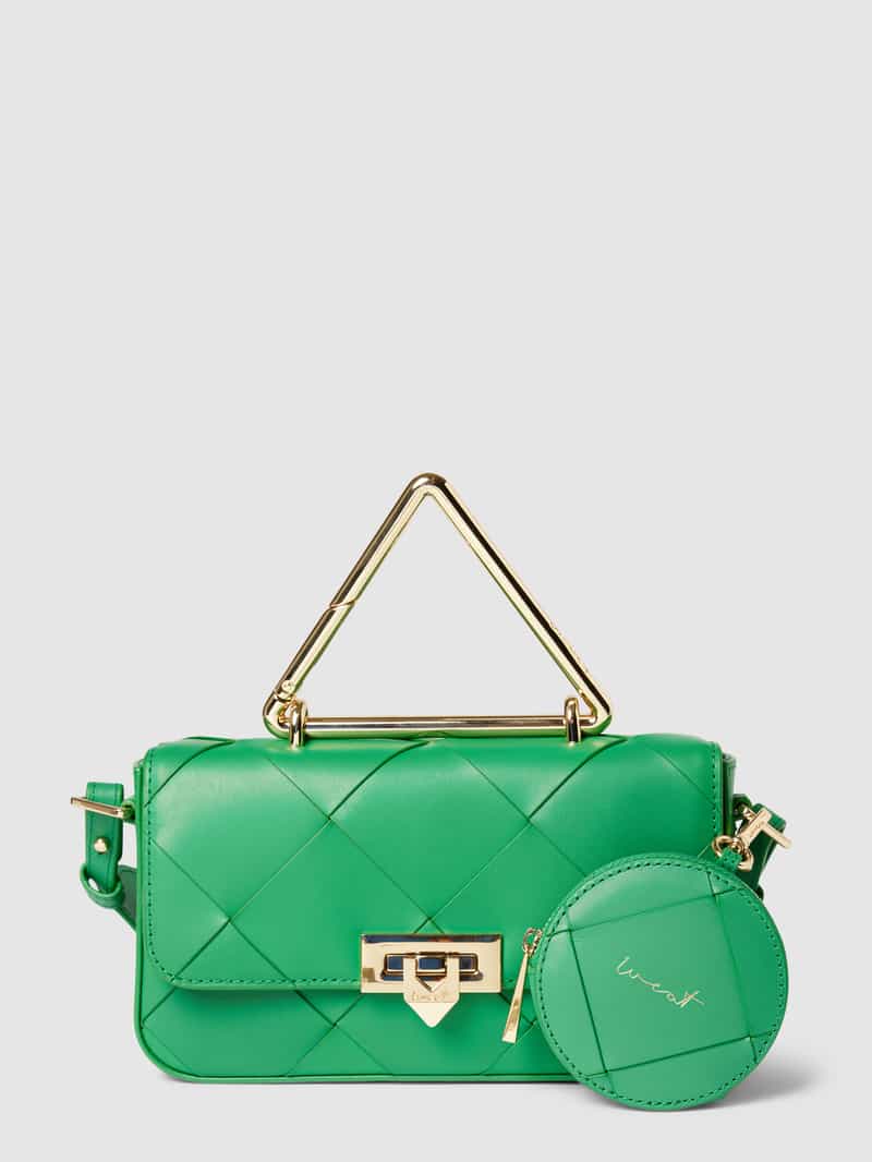 Torba na ramię z efektem plecionki model ‘Big Toast’